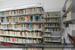 Sistema Bibliotecario di Monte Claro - Biblioteca Metropolitana Scienze Sociali. Sala lettura, studio e consultazione